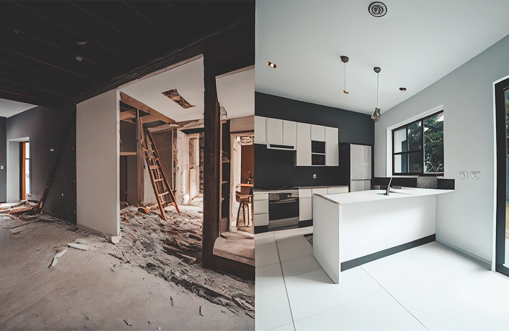 remodel vs renovation